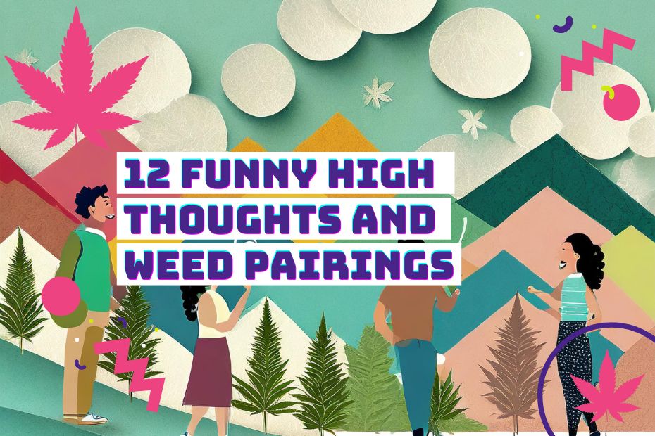 Read more about the article 12 Funny High Thoughts and Weed Pairings