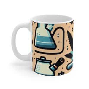 “Trippy Nebula: Handcrafted Galaxy Glass Pipe” – Mugs