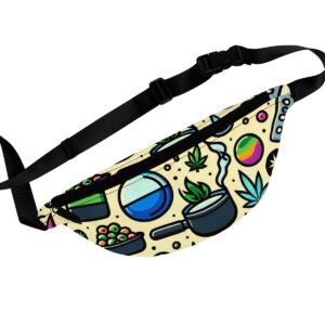 “Psychedelic Dreamland: Artful Apparel for the Free-Spirited Soul” – Fanny Pack